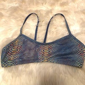 Jolyn Snake Print Top